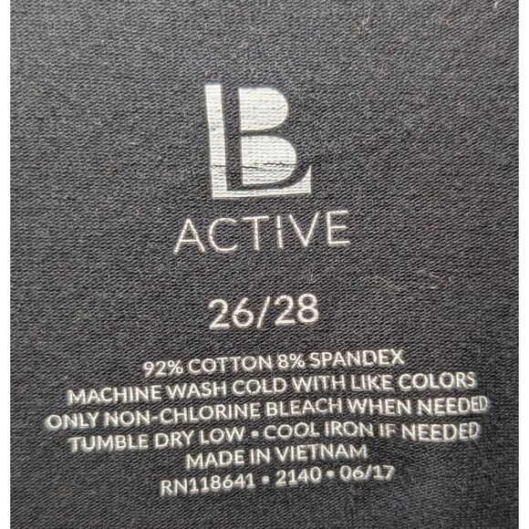 LB Active Lane Bryant Plus Size Jacket 26/28 Cotton Blend Moto Full-Zip - Picture 5 of 5